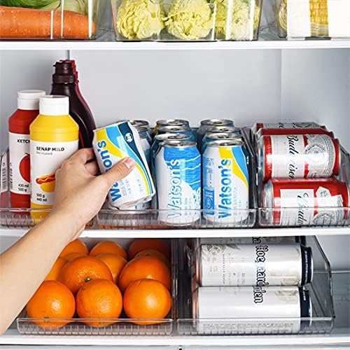Xicennego Pop-up Soda pode dispensar o organizador de armazenamento Bin Pet Pet Can Storage Beverage Enned Food Organizer