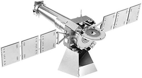 Metal Earth Chandra Ray-Ray Observatório 3D Modelo Metal Model Pacote com Fascinações de Tweezers