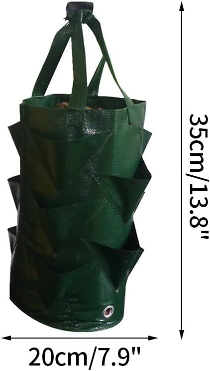 WYDM Planting Bag recipiente, parede de vegetais pendurados vasos de flores, materiais de jardinagem e ferramentas