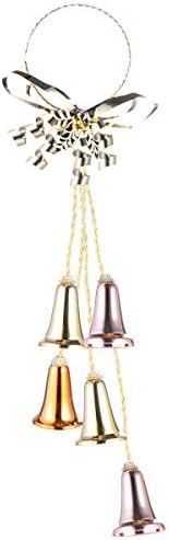 Soimiss 1pc Christmas Metal Bell pendente de ferro de ferro sino de sino