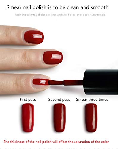 Arte Clavo 15ml Golit Glitter Red Black Gel esmalte -Soak Off UV LED LED Gel Polish Artnn Varnish Popular Gel Manicure Manicure DIY