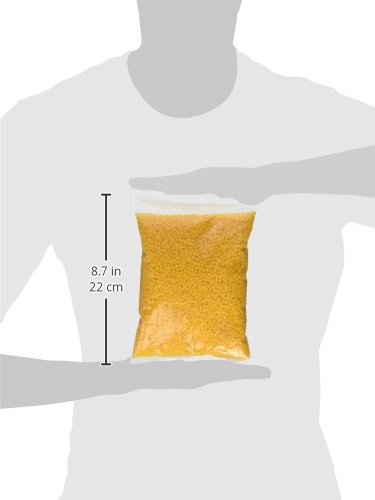 Minchas de cera de vedação de garrafa, amarelo, 1 lb