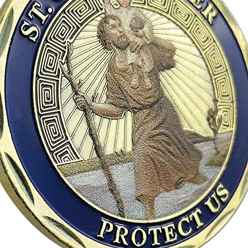 Coin St. Christopher Challenge para viajantes