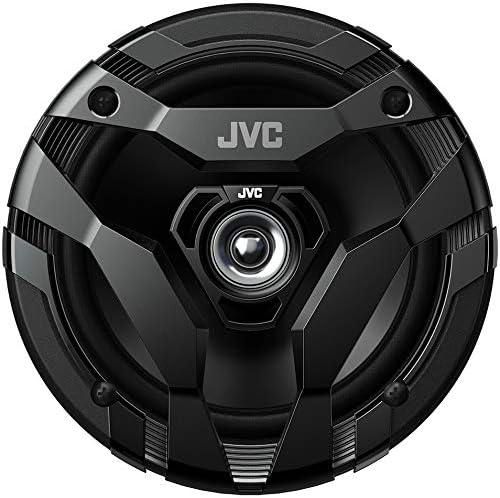 JVC CS-DF620 Alto-falantes de carro, 300 watts de potência por par, 150 watts cada, 6,5 polegadas, alcance completo, 2 vias, vendidas em pares, preto