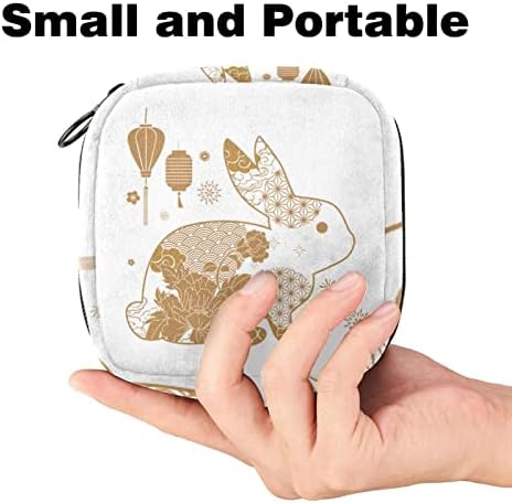 Bolsa de armazenamento de guardanapo sanitário, bolsa menstrual bolsa portátil para guardas sanitários portátil bolsas de armazenamento
