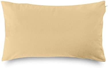 Zona de conforto dos EUA Terry Cotton Cotton Ultra macio travesseiro impermeável protetor protetor de protetor para bebês travesseiro/deslocamento de deslocamento de 12 x 16 polegadas conjunto de protetores de 2 peças com zíper clouser branco sólido
