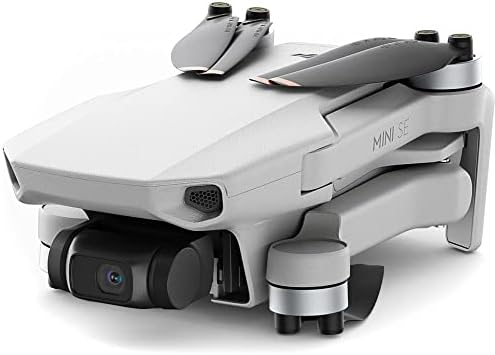 DJI Mini SE Fly More Combo - Drone Quadcopter com Gimbal de 3 eixos, câmera de 2,7k, GPS, 30 minutos de tempo de vôo + cartão de memória