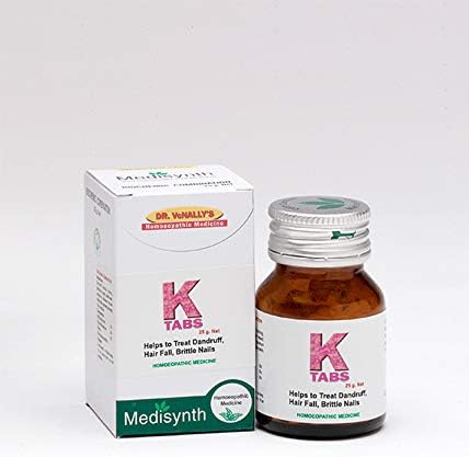 Remédios homeopáticos medisynth- K Tabs 25 gm- Qty- 2