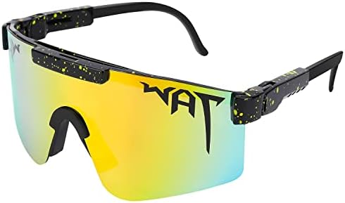 CHNLML Sports Sunglasses para homens Mulheres, UV400 polarizadas, copos de bicicleta para a pesca de beisebol Running Running