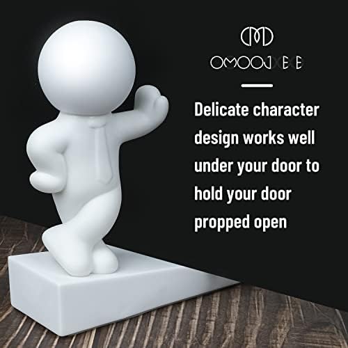 Omoojee Stop fofa de porta, decorativa e resistente e bem projetada Buddy Door Stopper, eficaz para segurar sua porta aberta