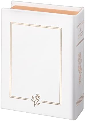 Lillian Rose Wedding Ring Book Box, Tamanho único, branco