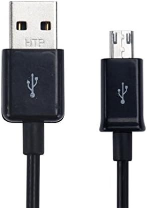 Ioyorule V8 1M Interface padrão USB Micro Data Cable para smartphones Android, Samsung, Huawei, HTC