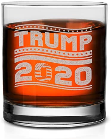 Veracco Trump 2020 Whisky GlassGifts para homens Mulheres