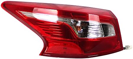 BSSP BSSP 2PCS externo traseiro do freio traseiro Lente da luz de luz e lanterna de carcaça compatível com -2019 Nissan