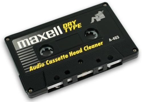 Limpador de cassetes de áudio Maxell A403