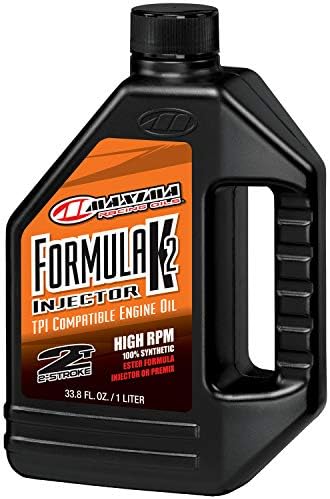 Maxima Racing USA 20-22964 FORMULAÇÃO K2 Racing sintético Injetor de 2 tempos Oil, 64 oz