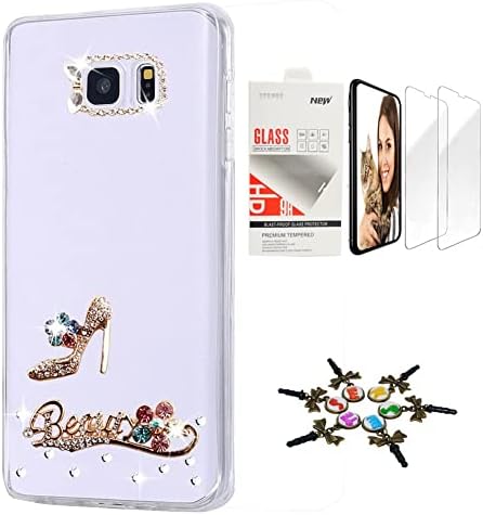 STENES Sparkle Case Compatível com Caixa Samsung Galaxy A42 5G - Stylish - 3D Made Mandmade Bonzed Bonzed Eiffel Tower Flowers Cover
