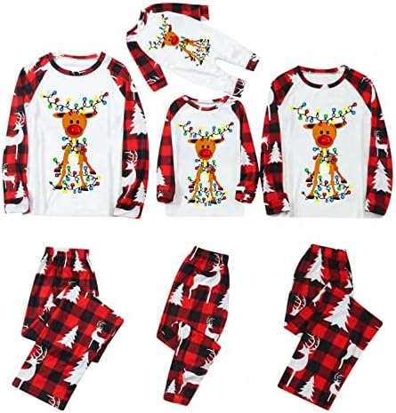 Daddy Sleepwear para a família de Natal correspondente pijamas