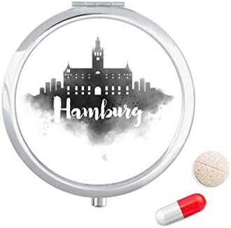 Hamburgo Alemanha Handmark City Digitnedng Caso Caso Caixa de bolso Caixa de armazenamento Distribuidor de contêineres