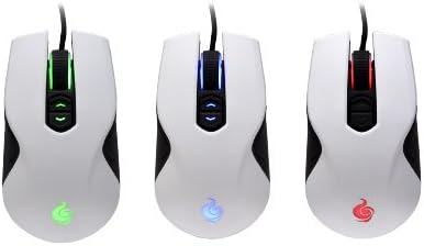 CM Storm Recon - Mouse Ambidextrous 4000 DPI Gaming com LEDs multicoloridos para usuários de esquerda e direita
