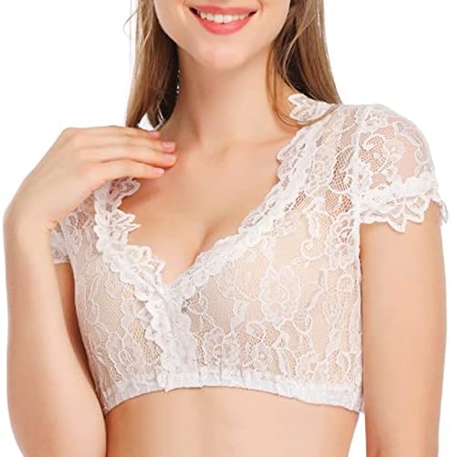 Mulheres 1PC Underwire Lingerie Lace Vest Cole