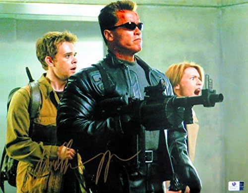 Arnold Schwarzenegger assinou autografado 11x14 Photo Terminator 3 GV809612