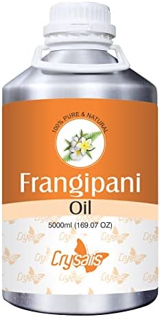 Óleo de Óleo de Crysalis Frangipani | de óleo essencial não diluído e não diluído Padrão orgânico | Perfeito para o