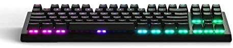 Steelseries Apex M750 TKL RGB Tenkeyless Gaming Mechanical Gaming Keyboard - Frame de alumínio - LED LED Lit - LIGADA LINHA E SIAR