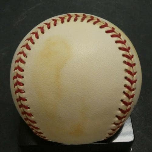 Dave McNally Orioles 20 vencedor de jogos assinou o Official Al Baseball - Baseballs autografados