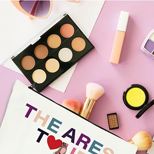 Engraçado inspirado Swiftie-Fan Gift Music Lover Merchandise Cosmetic Bag TS Fãs Lista de faixas do álbum Presente para cantor
