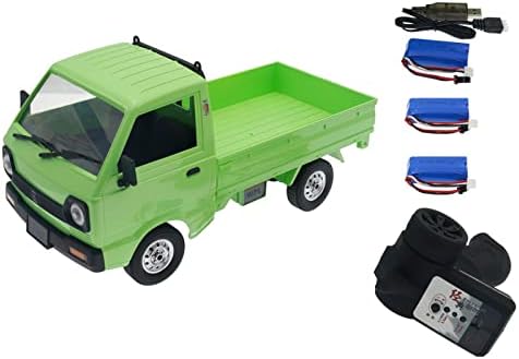 Qaquu crianças criança wpl caminhão 260 brinquedo para carros de automóvel RC D12 1/10 RC Simulação Drift Controle remoto Carro