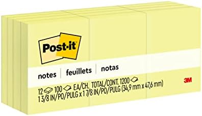 Post-it Mini Notes, 1,5x2 pol.
