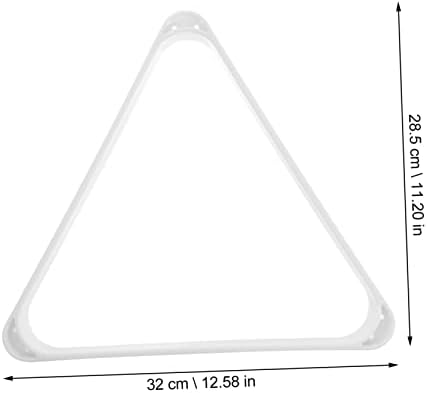 Valiclud Bolas de mesa de bilhar Triângulo Triângulo Triângulo da piscina Triângulo Piscina Triângulo de bilhar Rack Rack