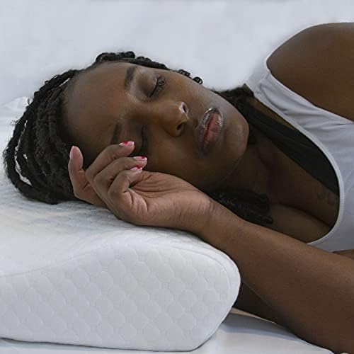 Pleasantry Goods Suponha travesseiros para dor de dor de pescoço para dormir travesseiro dorminhoco do lado do vaso