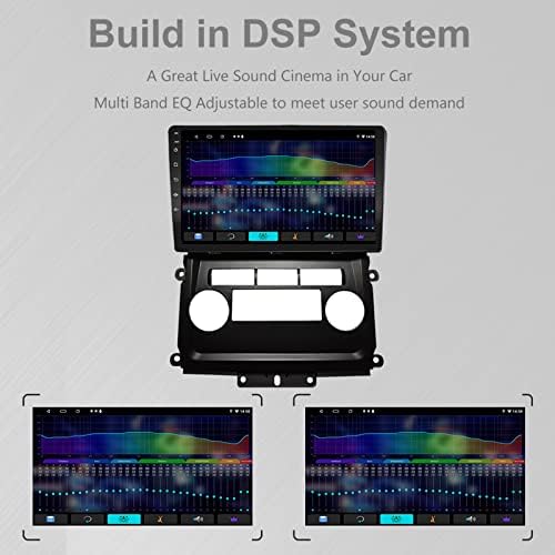 Estéreo de carro Cocheparts para Nissan Frontier/Xterra Radio 2009-2012 Android 11 Suporte Apple CarPlay/Android Auto/WiFi/Screen Control/Slitt Screen