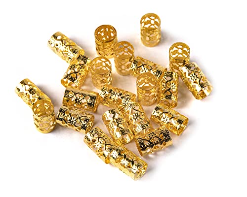 20 pacote de algemas de prata dourada ajustável ou punhos com várias coloridas Acessórios para cabelos decorativos Branças