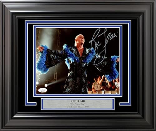 Ric Flair autografado emoldurado 8x10 Foto JSA Stock #206936 - Fotos de luta livre autografada
