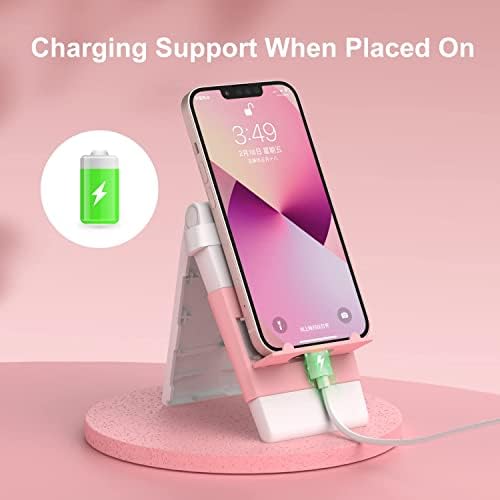 Letobee Phone Stand para iPhone 14 /iPad, Samsung Galaxy, Nintendo Switch, Escola Office School portátil Tablet Stand Green