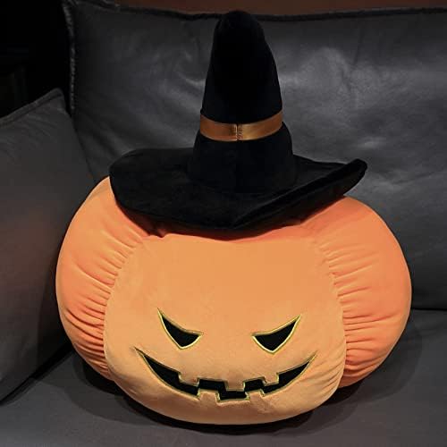 Toyandona Plushys Halloween Pumpkin Phillow Pillow Phyed Pumpkin Toy Plexh Soft Halloween Pumpkin Decorative Sofá Almofada para a Decoração