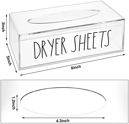 Dispensador de lençol de secador Caixa de armazenamento de lençol de lençóis para lavanderia Decoração de tecido de estilo