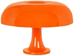 Luminária de lâmpada de mesa jjry lâmpada de mesa para quarto de quarto de cabeceira decoração de sala de estar iluminando uma mesa minimalista S/laranja