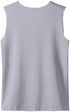 Tanque de tanques básicos de wenkomg1 top básica de camiseta seca de mangas seca de camiseta regular de camisetas de musclear