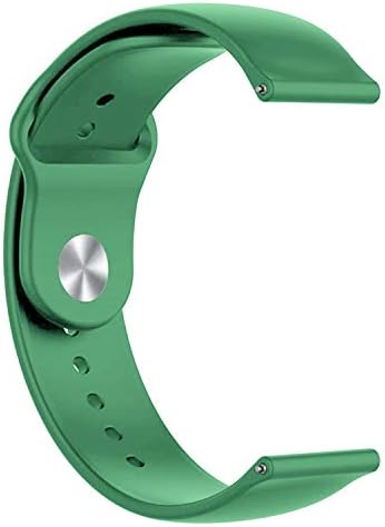 Um relógio rápido de release rápido Echelon Banda Substituição de silicone Smart Watch Strap compatível com o Amazfit Stratos 2s com trava de botão
