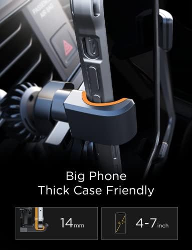 AinOpe Phone Mount Suport para ventilação do carro 2023 Upgrade Gravity Car Holder Phone Mount com o mais novo clipe de ventilação