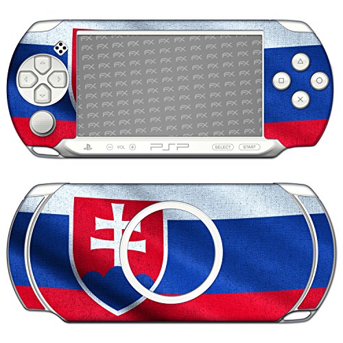 Sony PSP-E1000 / E1004 Design Skin Sinalizador de decalque da Eslováquia para PSP-E1000 / E1004