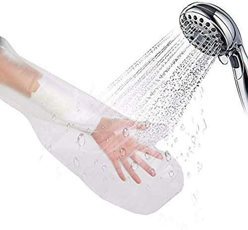 Protetor de bandagem de Gaofan, cobertura de braço impermeável para banho de banho, capa de bolsa de manga reutilizável durável, arbustos pediátricos queimaduras de mão de mão puxadas