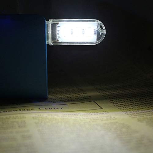 Ayecehi USB Reading Light Mini portátil LED Night Night Light KeyChain
