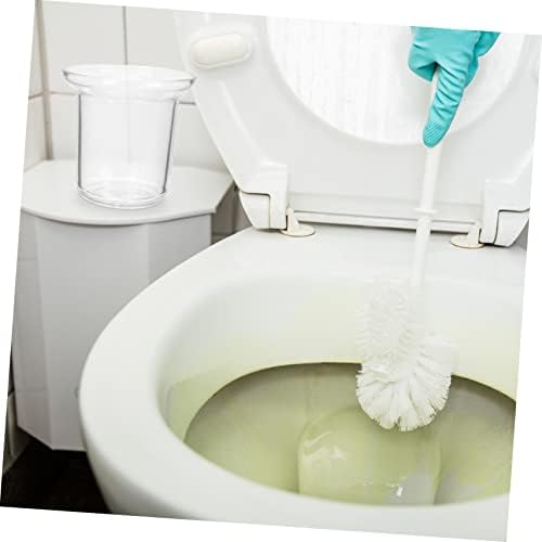 Cabilock 4pcs dobrável lavador de lavador de vaso sanitário limpador limpador de escova de escova de escova de vaso