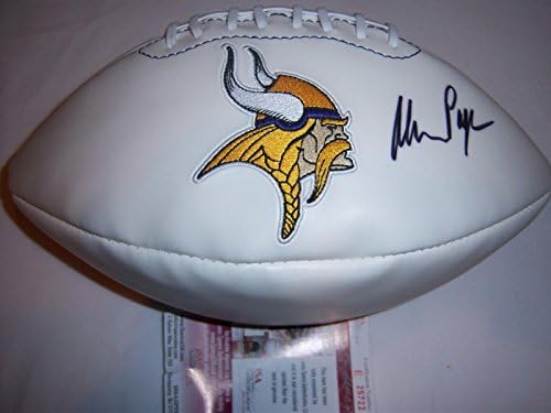 Alan Page Vikings, Irish JSA/Coa assinado futebol - bolas de futebol autografadas