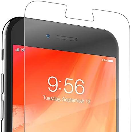 Protetor de tela de vidro IFROGZ + clareza HD para Apple iPhone 8 Plus, iPhone 7 Plus
